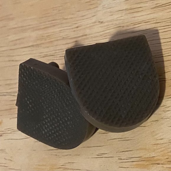 New in Box Faux Black Leather Heels - Picture 6 of 7